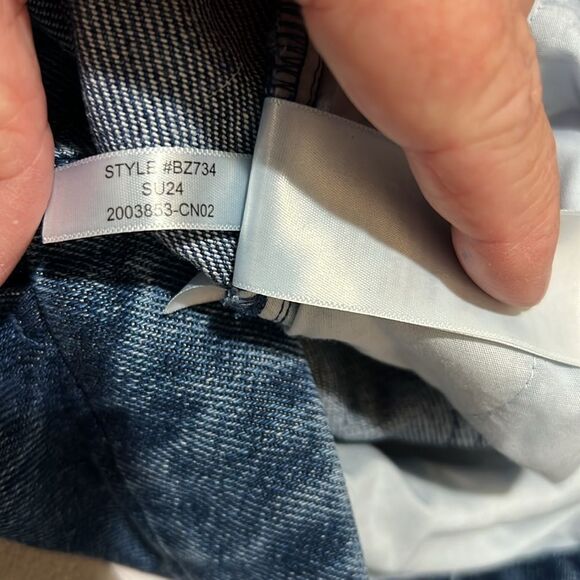 J. Crew BZ734 Lace-up drapey wide-leg jean size 34 NWT - Picture 13 of 13